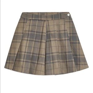 We Whore What - High Rise Plaid Skirt